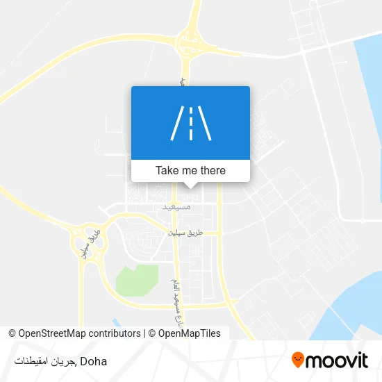 جريان امقيطنات map