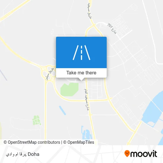 برقا ام وادي map