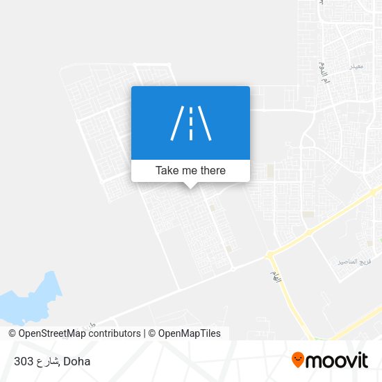 شارع 303 map