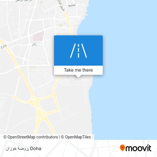 روضة خوزان map
