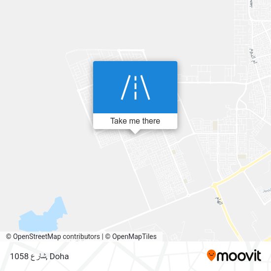 شارع 1058 map
