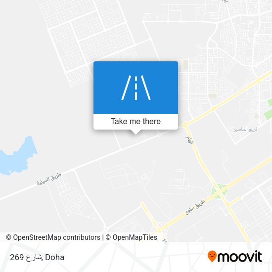 شارع 269 map