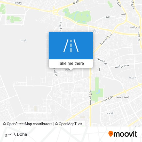 البنفسج map