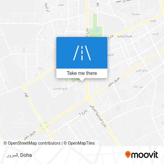 السرور map