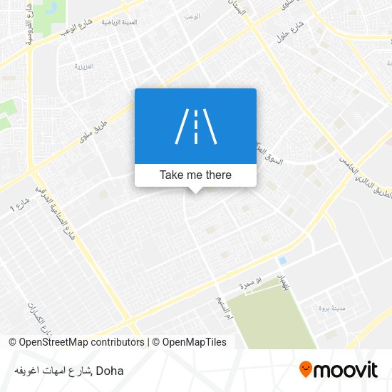 شارع امهات اغويفه map