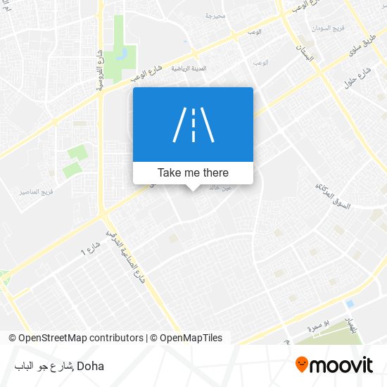 شارع جو الباب map