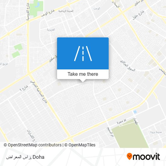 راس المعراض map