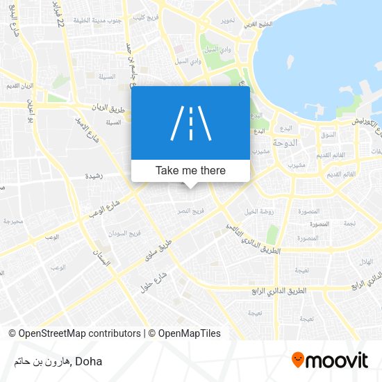 هارون بن حاتم map