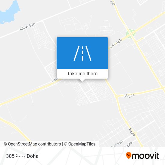 ساحة 305 map