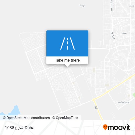 شارع 1038 map