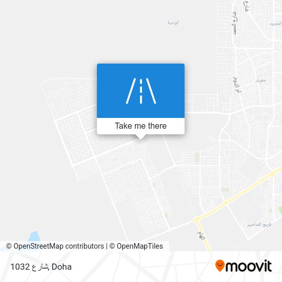 شارع 1032 map