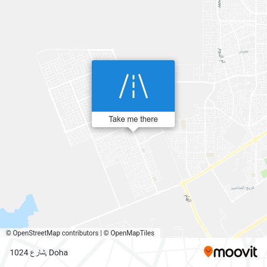 شارع 1024 map