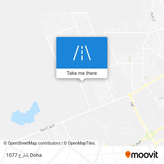 شارع 1077 map