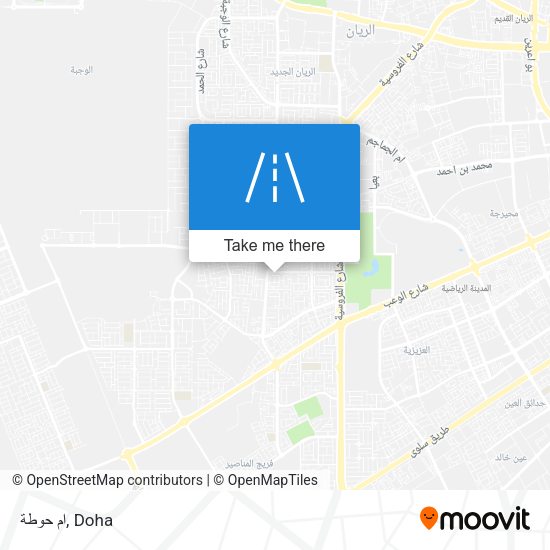 ام حوطة map
