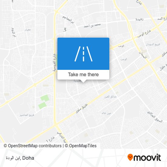 ابن الودة map