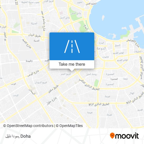 سودا نثيل map