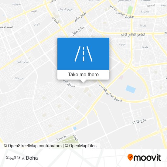 برقا الهجلة map