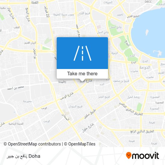 نافع بن جبير map