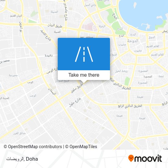 الرويضات map