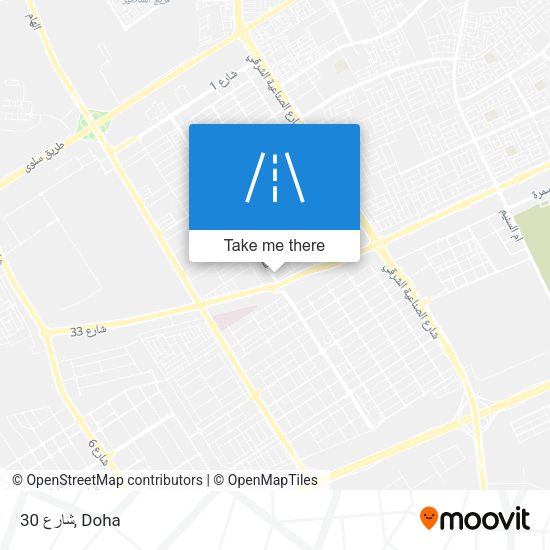 شارع 30 map