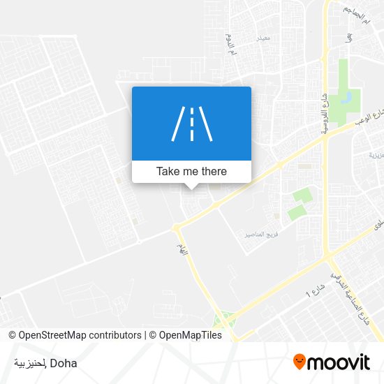 لحنيزبية map