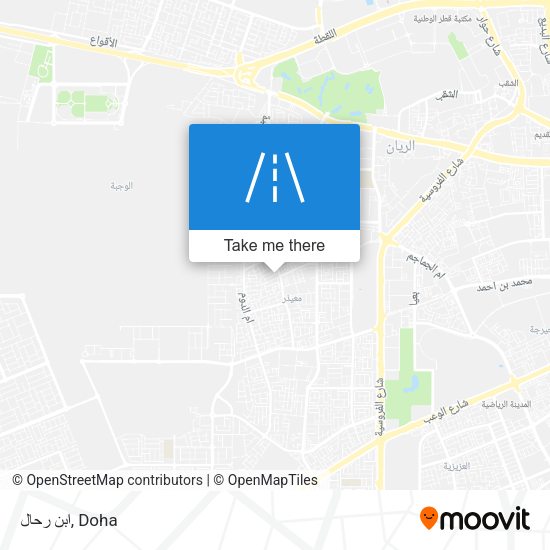ابن رحال map
