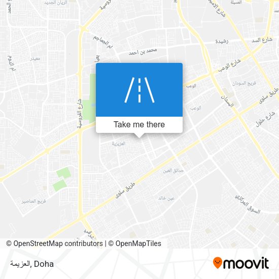 العزيمة map