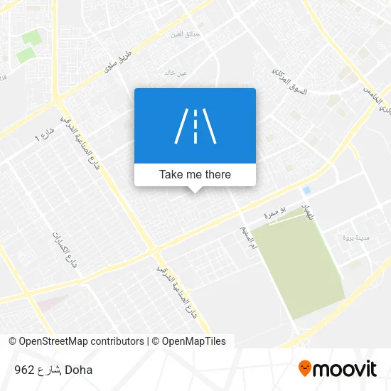 شارع 962 map