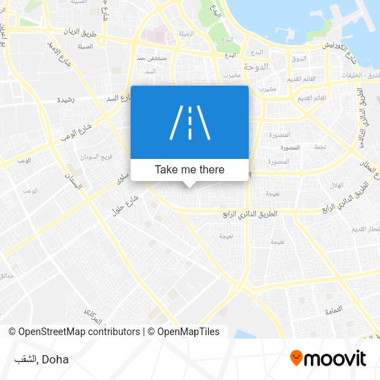 الشقب map