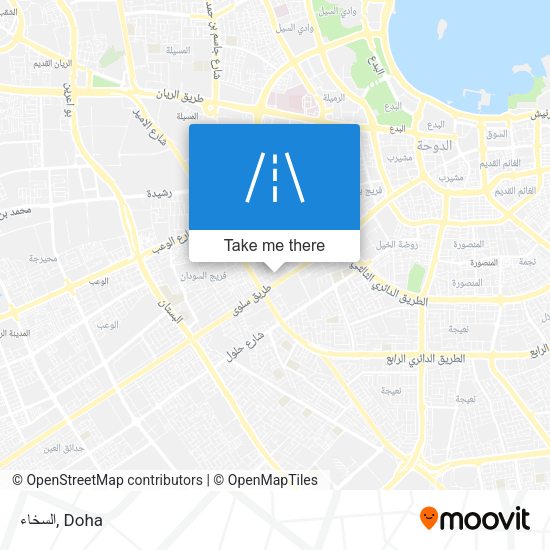 السخاء map