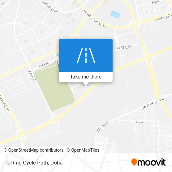 G Ring Cycle Path map