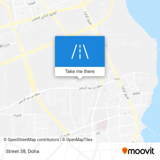 Street 38 map