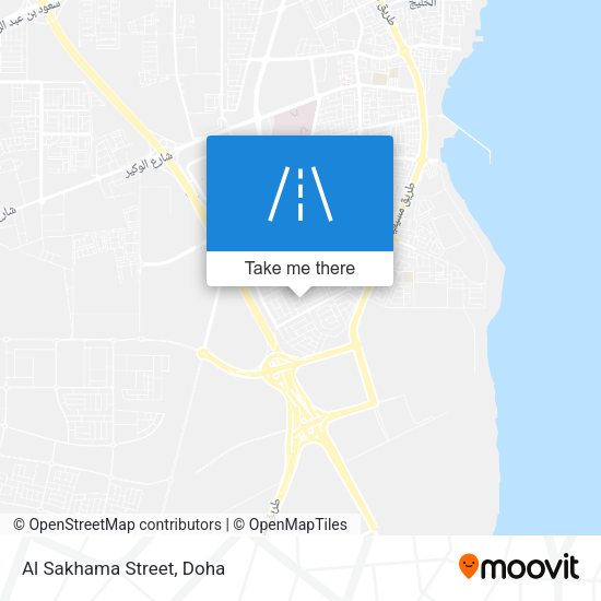 Al Sakhama Street map