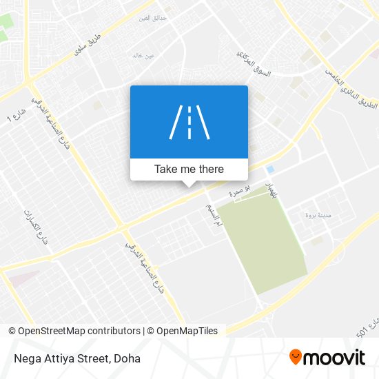 Nega Attiya Street map