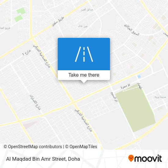 Al Maqdad Bin Amr Street map