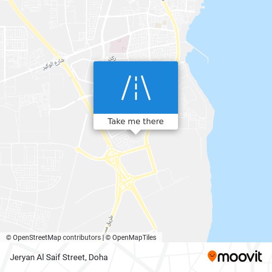 Jeryan Al Saif Street map