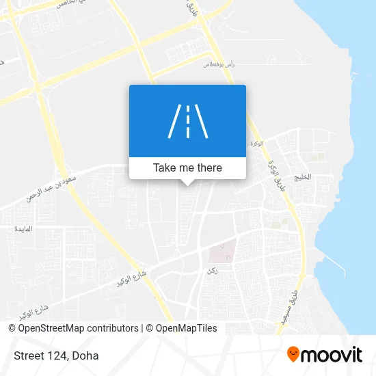 Street 124 map