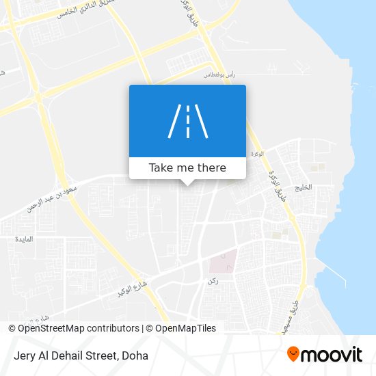 Jery Al Dehail Street map