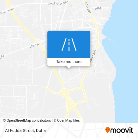 Al Fudda Street map