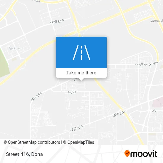 Street 416 map