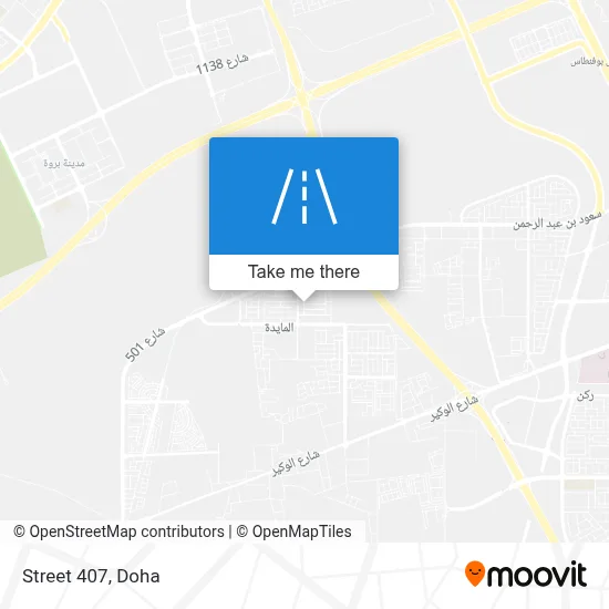 Street 407 map