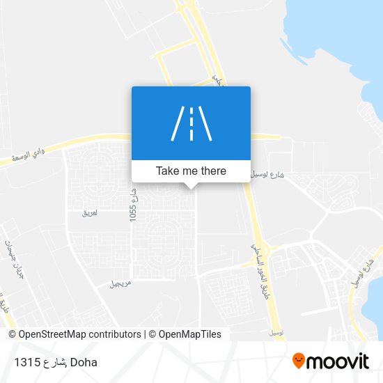 شارع 1315 map