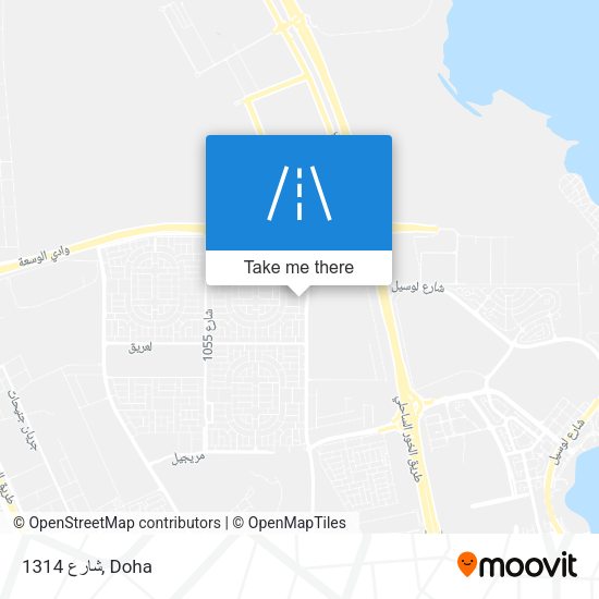 شارع 1314 map