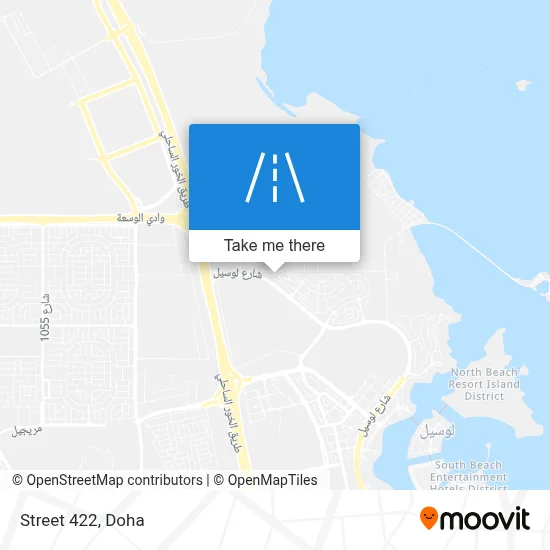 Street 422 map