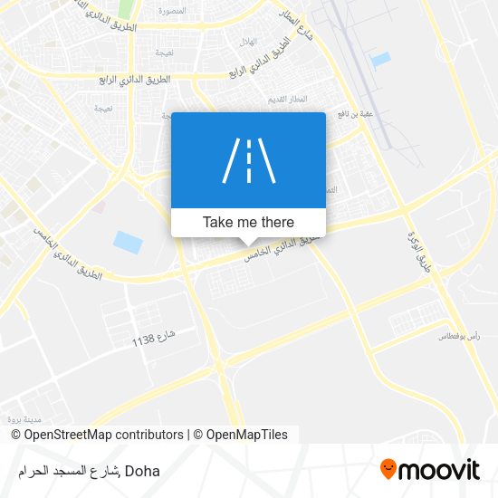 شارع المسجد الحرام map