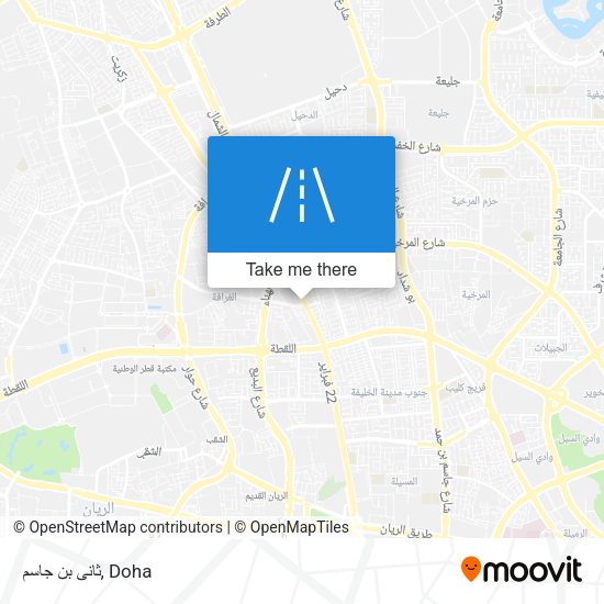 ثانى بن جاسم map