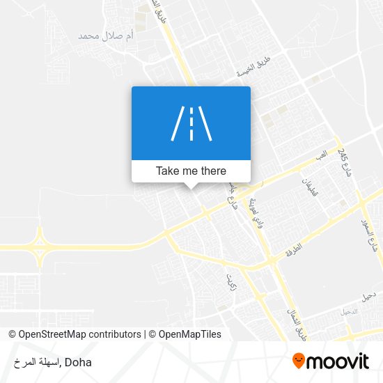 اسهلة المرخ map
