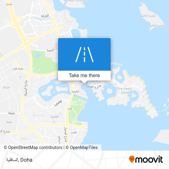 السافلية map