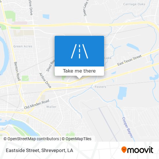 Eastside Street map