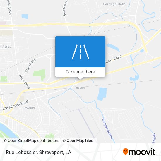 Mapa de Rue Lebossier